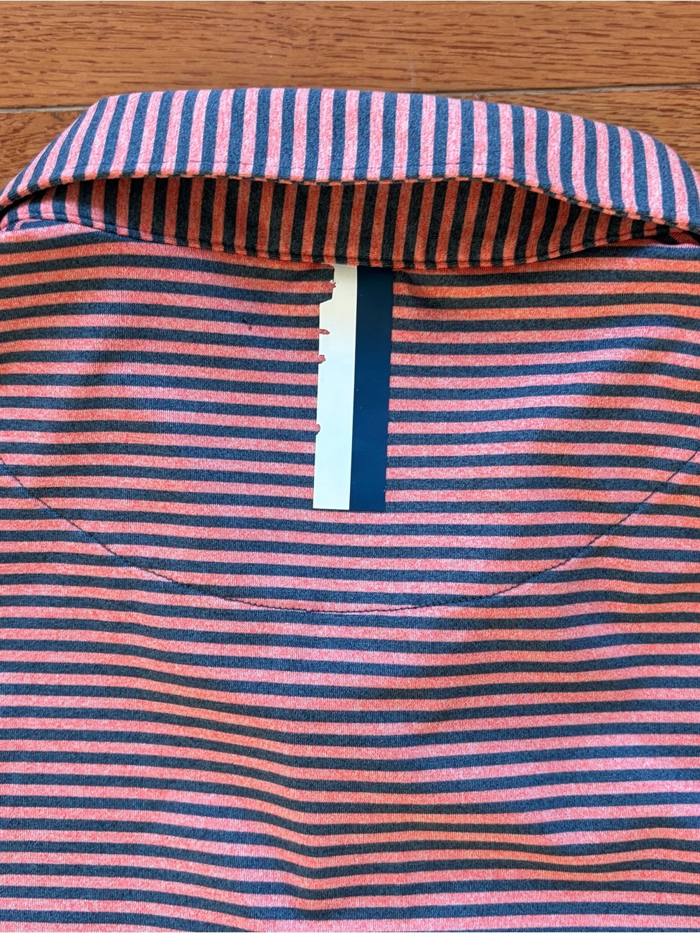 Rhoback Golf Striped Polo Shirt - Picture 4 of 5